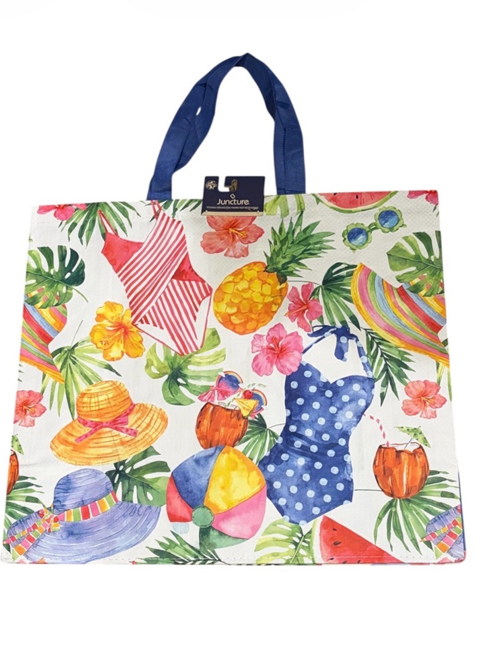 XXL Reusable Tropical Beach 🏖️ Tote Bag